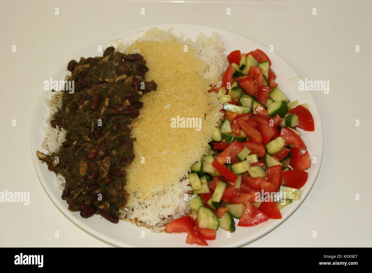 This title refers to a vegan version of the traditional Persian dish ...