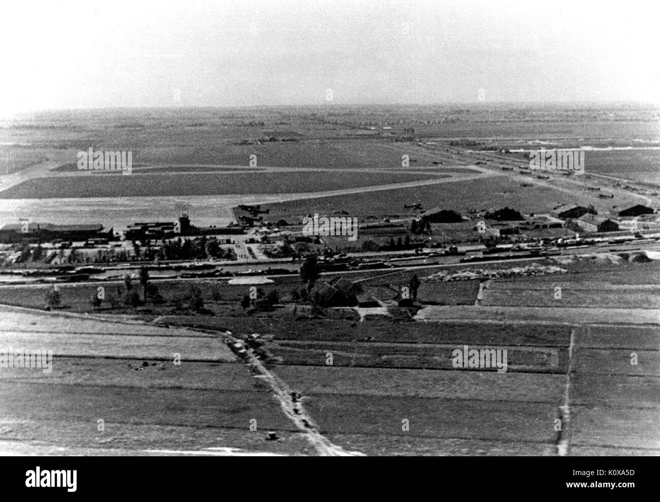 Former military airfields Black and White Stock Photos & Images - Alamy