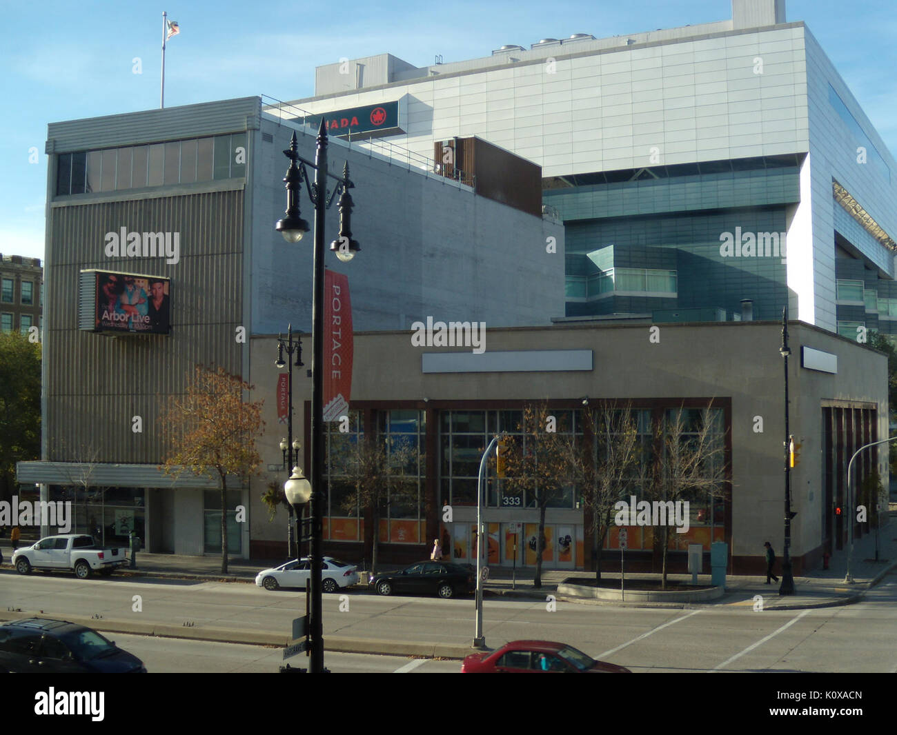 APTN building on Portage Avenue in Winnipeg, Manitoba Stock Photo Alamy