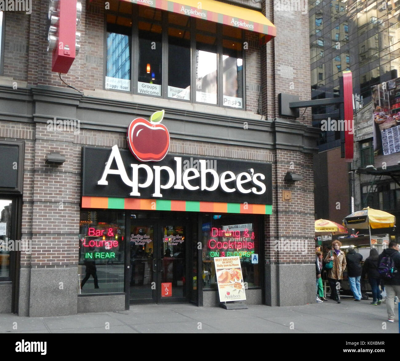 Applebee 205 W50 Bwy jeh Stock Photo