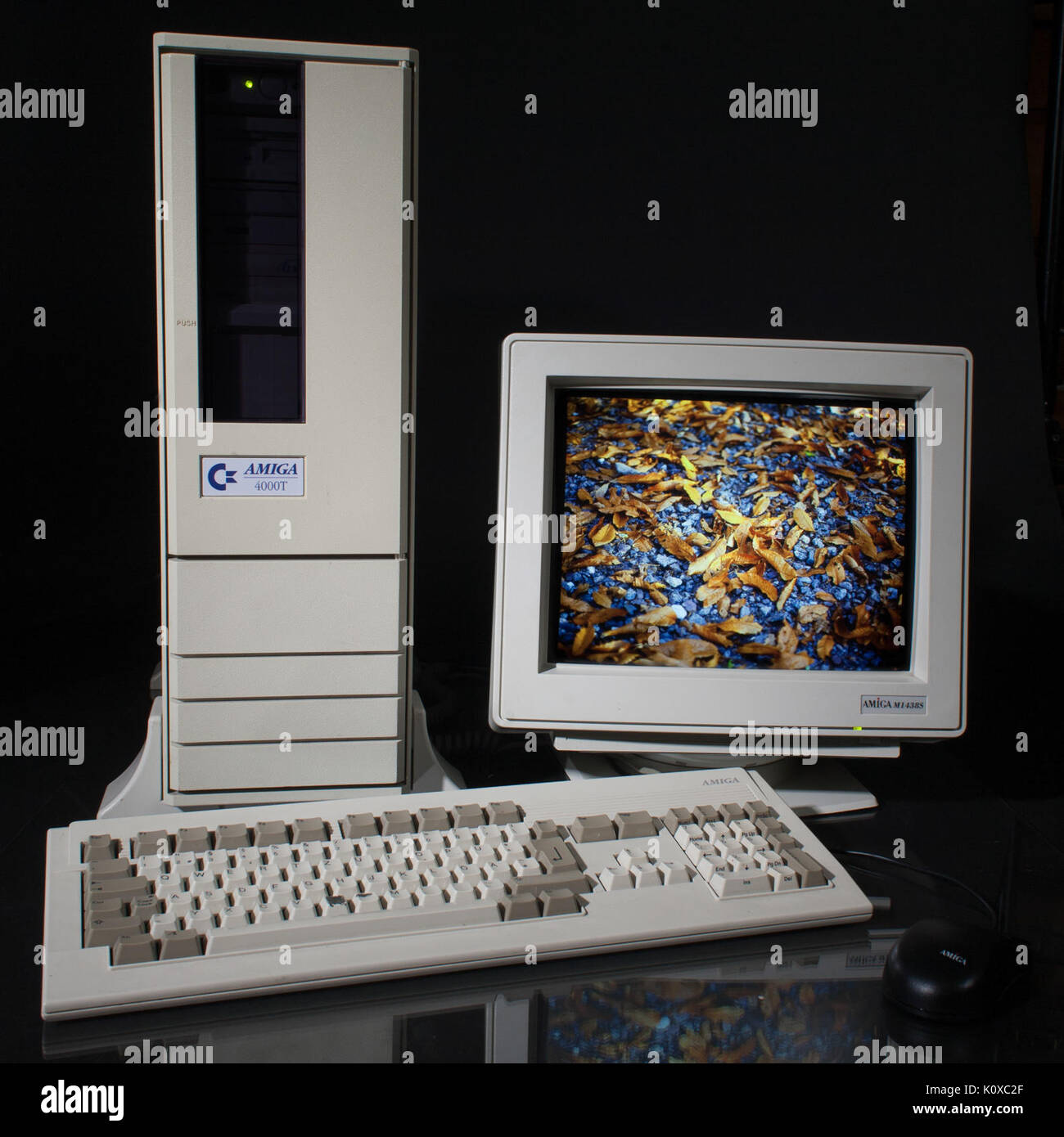 Amiga 4000T Stock Photo