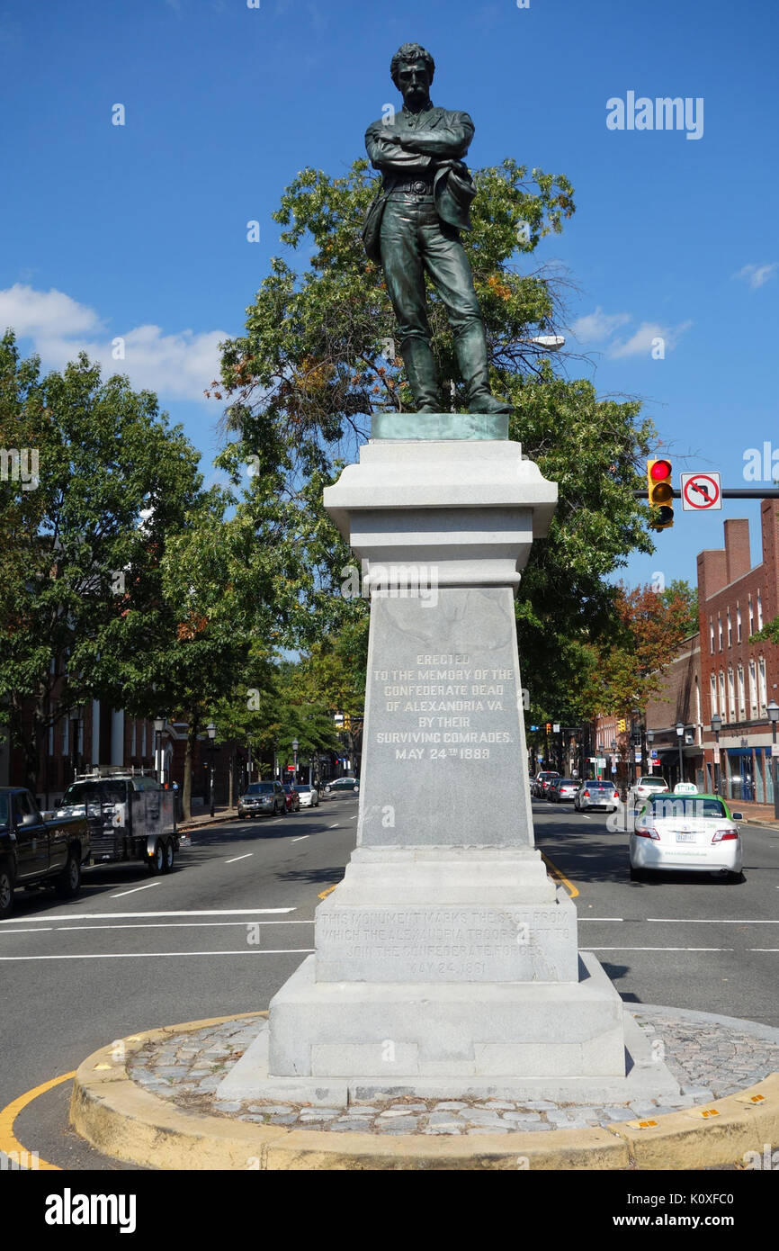 Appomattox by Caspar Buberl   Alexandria, Virginia   DSC03414 Stock Photo