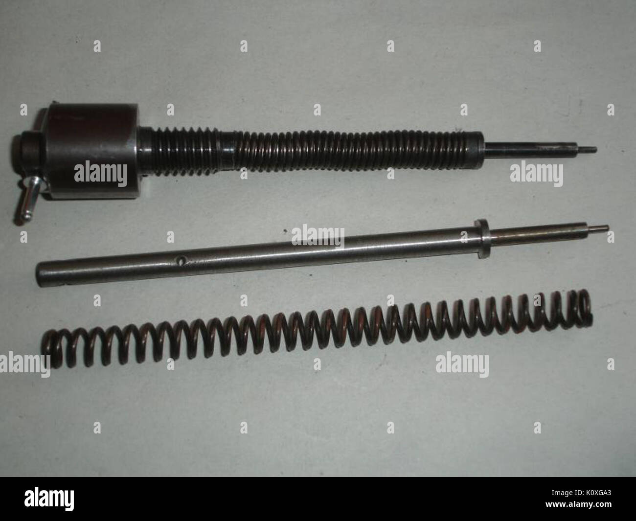 Angel Rifle Firing Pin Assembly with Spare Pin and Spring Stock Photo
