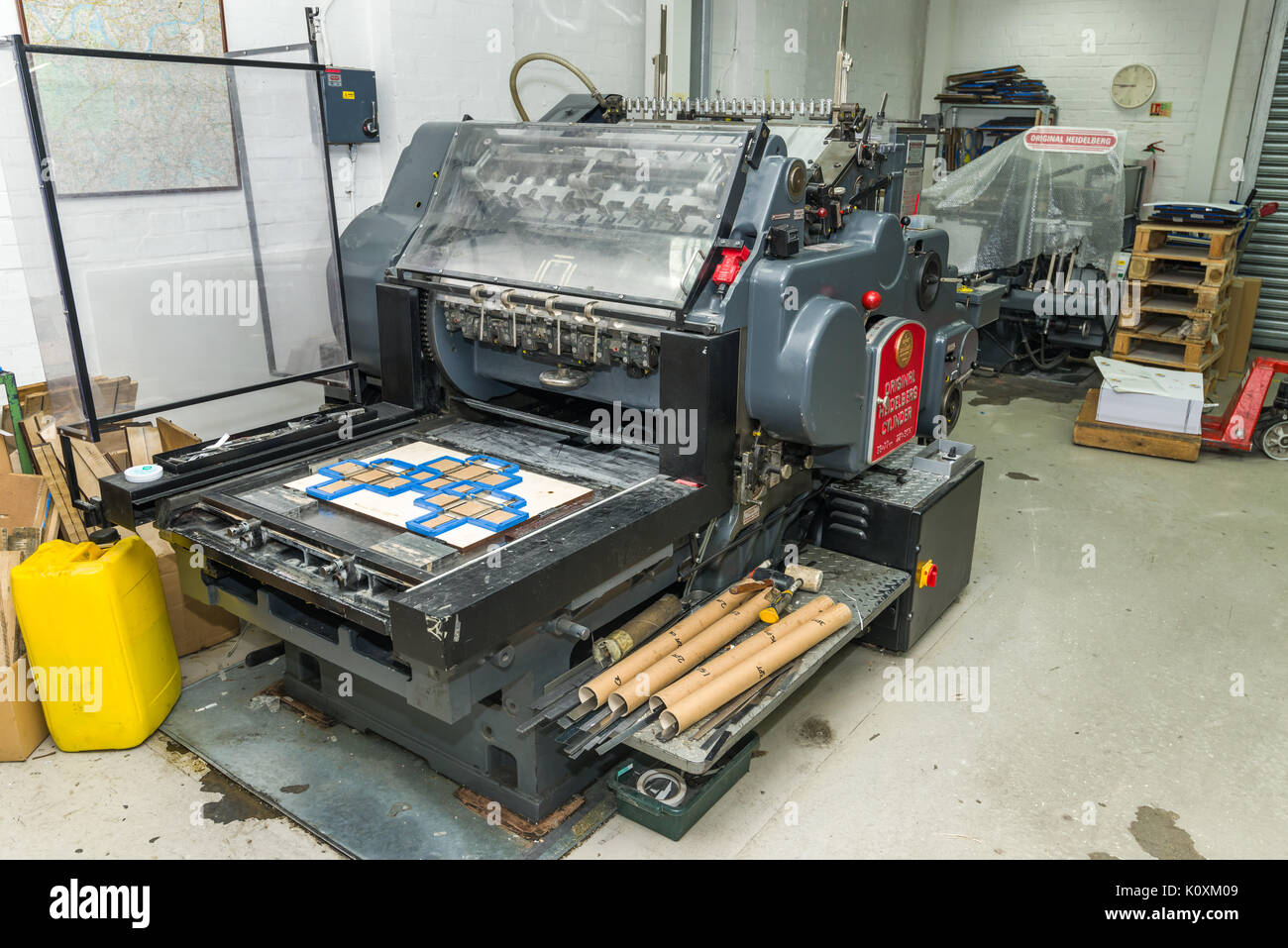 Heidelberg press hi-res stock and images -