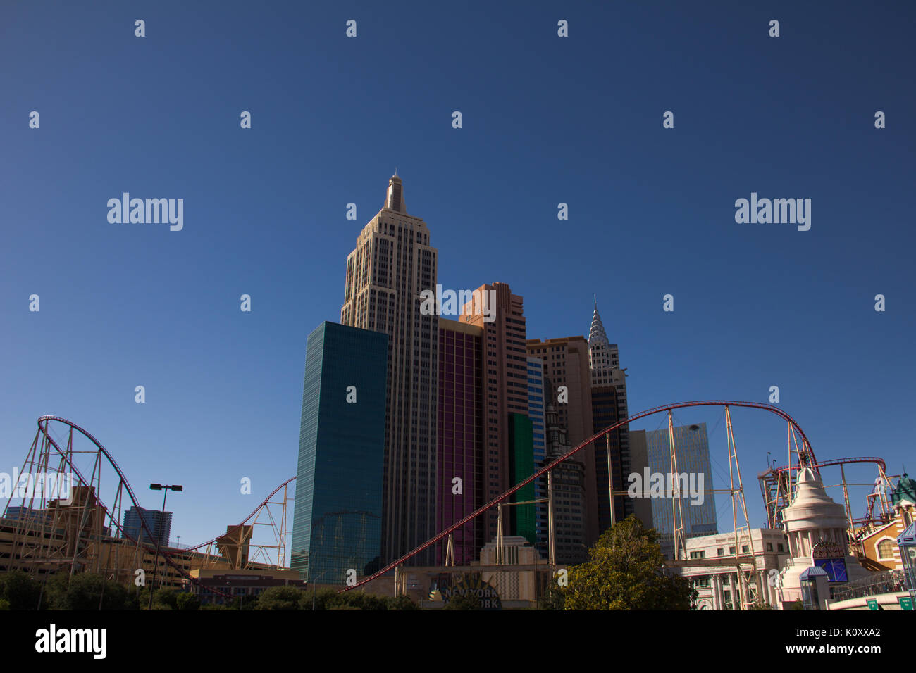 The interior of New York-New York Hotel & Casino in Las Vegas Stock Photo -  Alamy