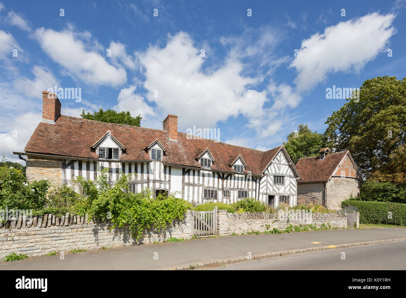Mary Arden's Farm home of William Shakespeare's mother, Wilmcote, Stock Photo