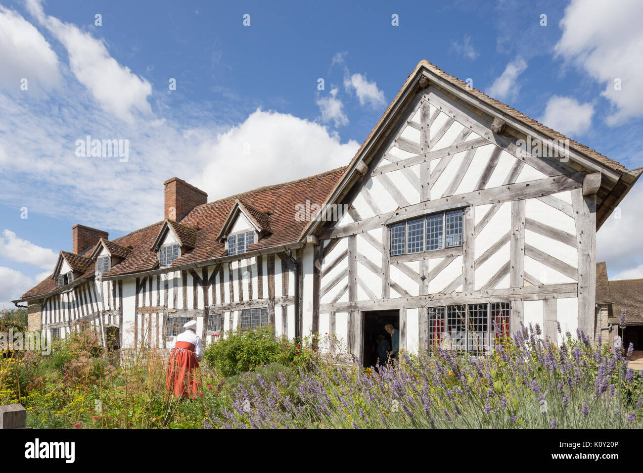 Mary Arden's Farm home of William Shakespeare's mother, Wilmcote, Stock Photo