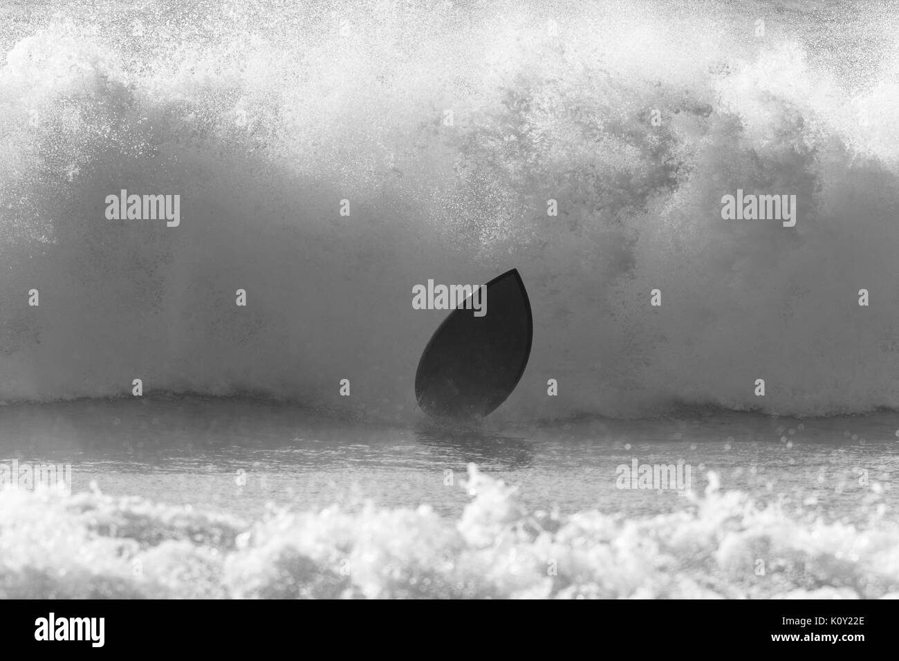 Vintage surfer black white Black and White Stock Photos & Images - Alamy