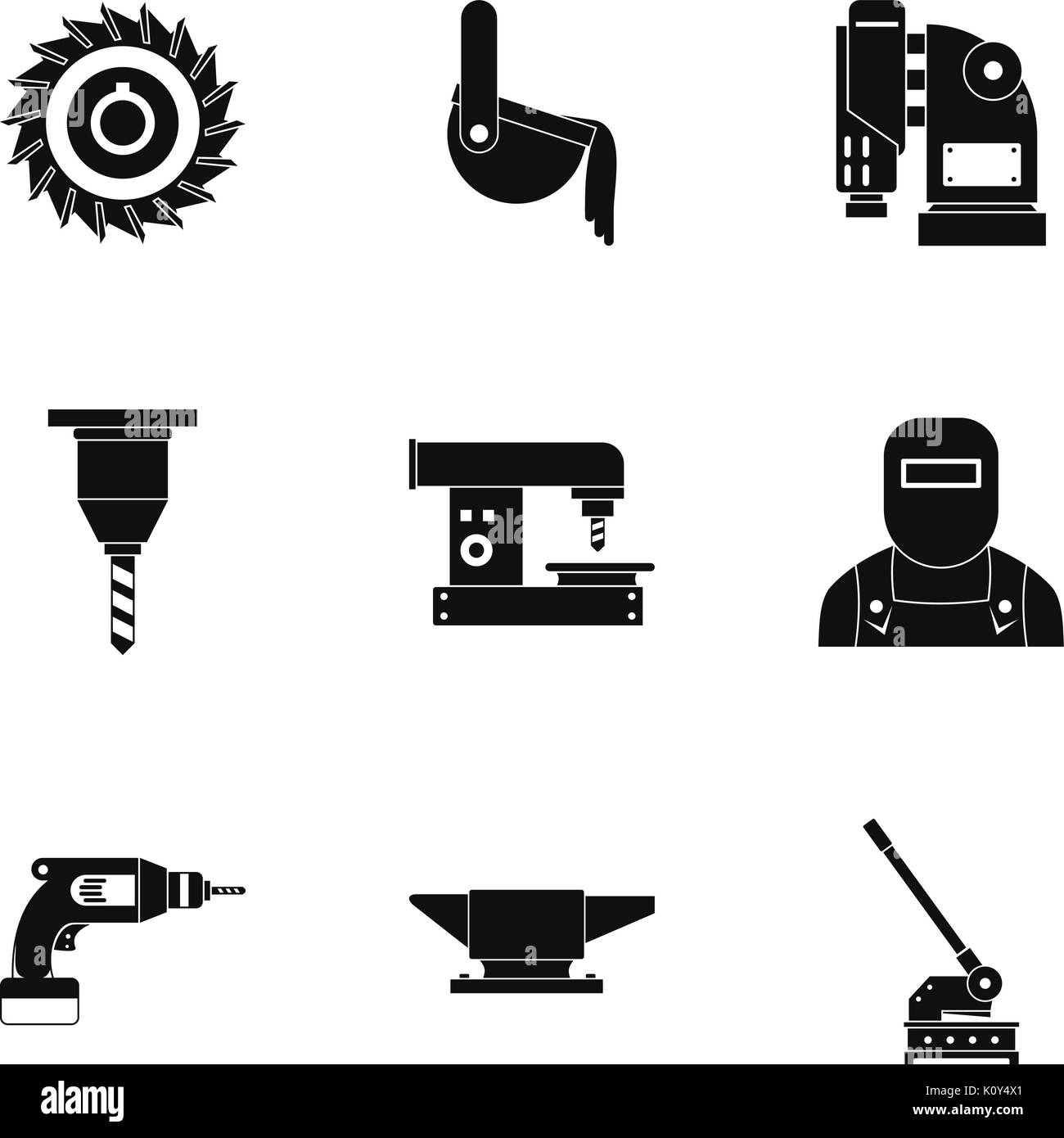 Chainsaw visor Stock Vector Images - Alamy