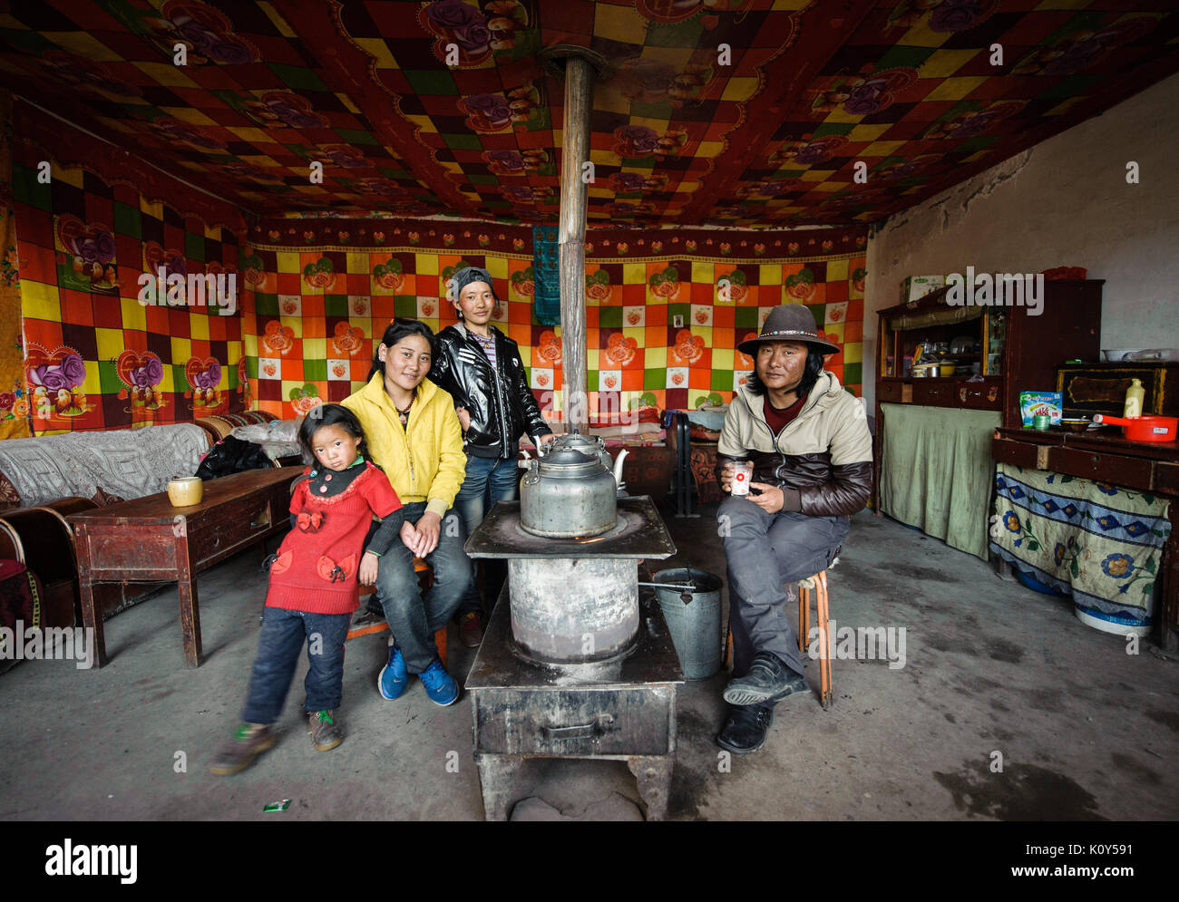 Tibetan Father Stock Photos Tibetan Father Stock Images Alamy