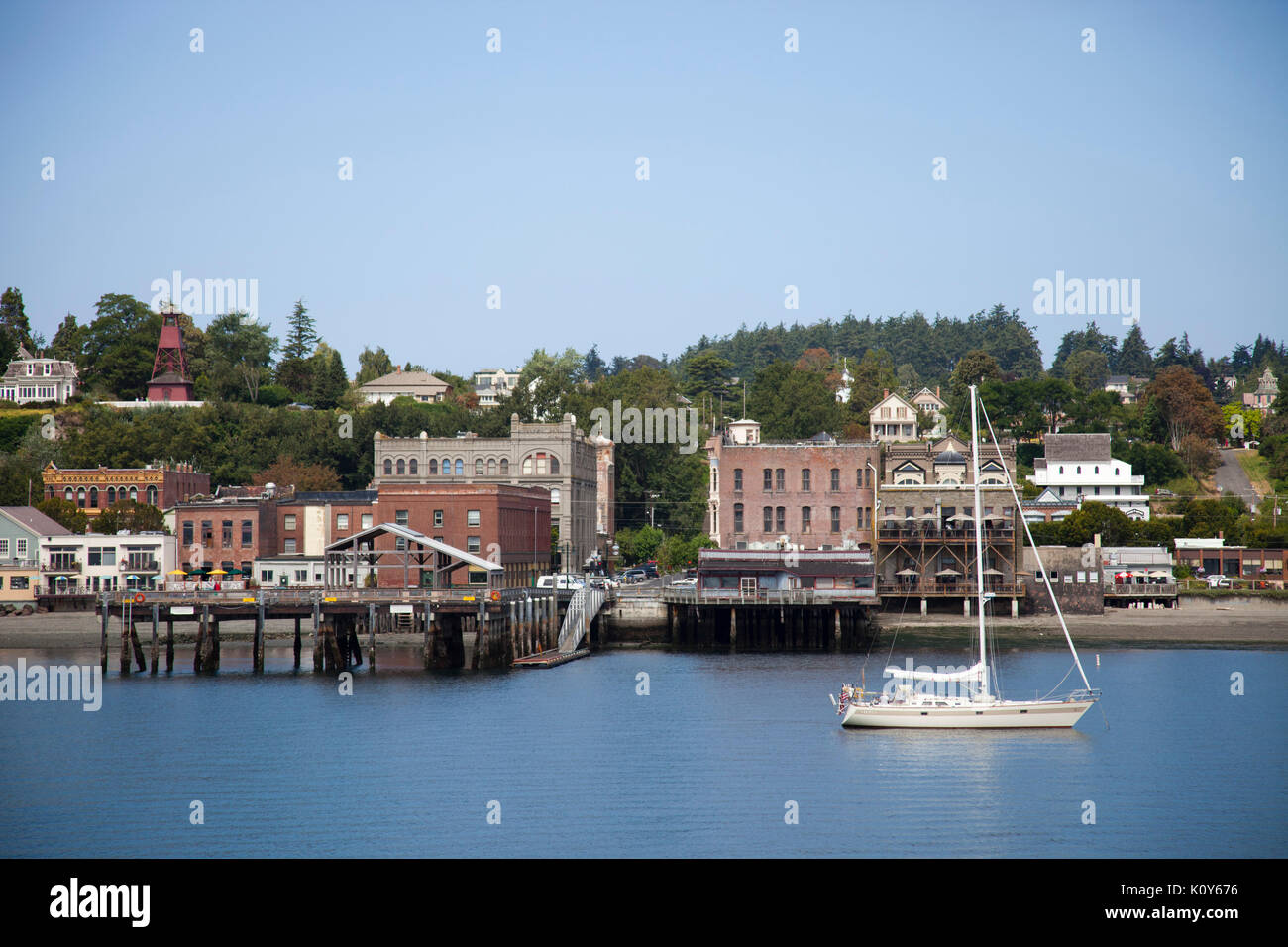 View of Port Townsend, State of Washington, USA, America Stock Photo