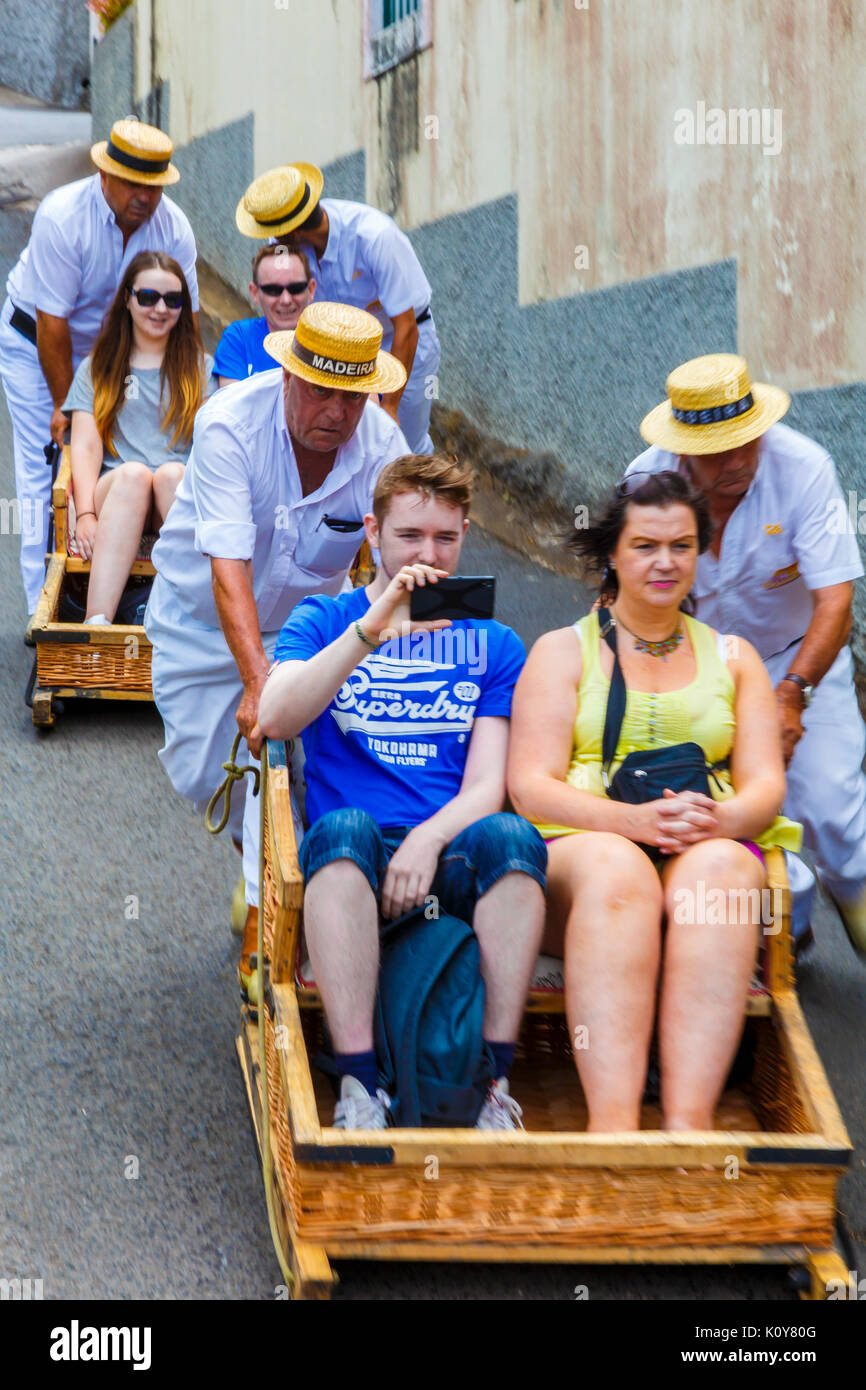 Monte Toboggan Rides High Resolution Stock Photography and Images Alamy