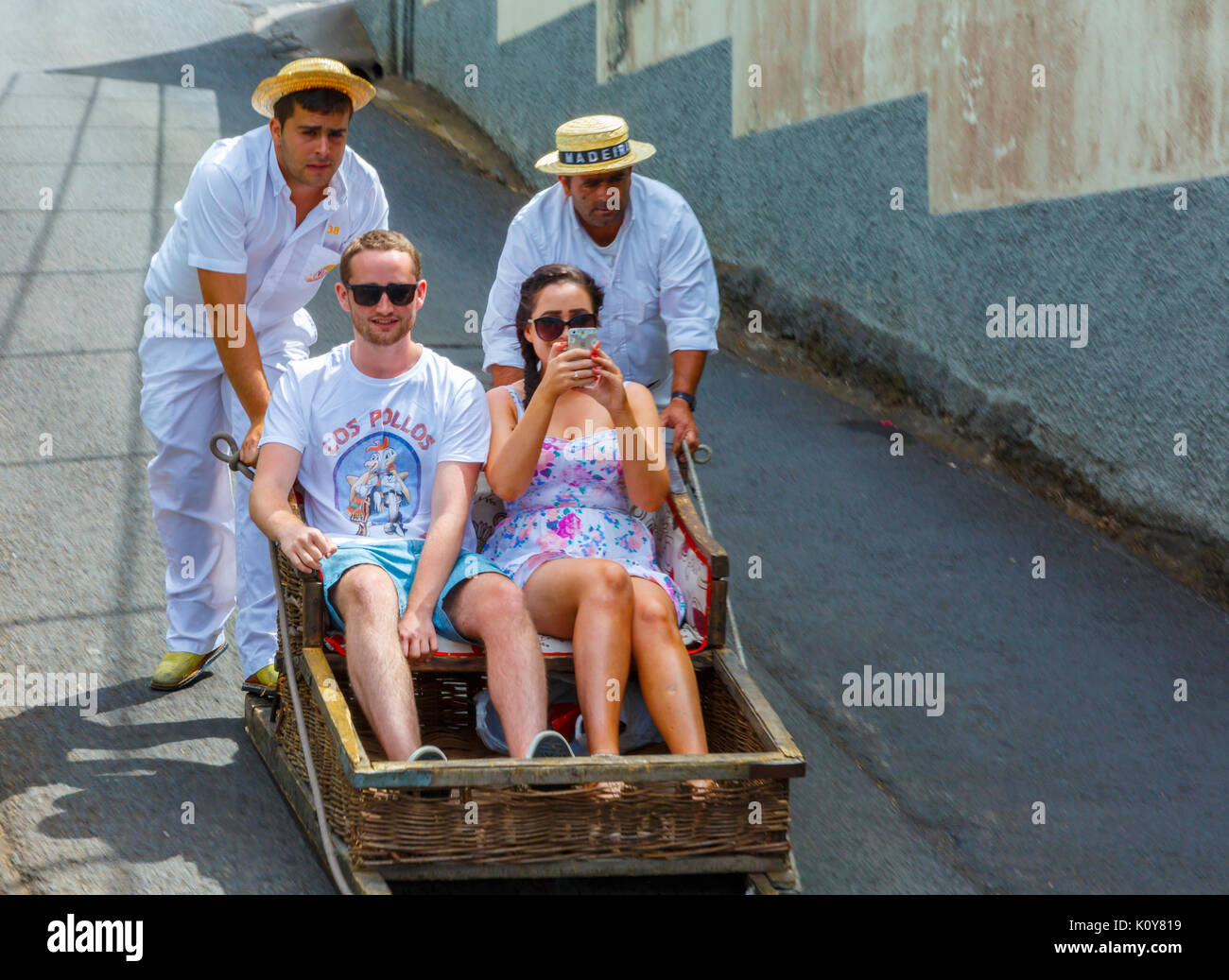 Monte toboggan rides hires stock photography and images Alamy