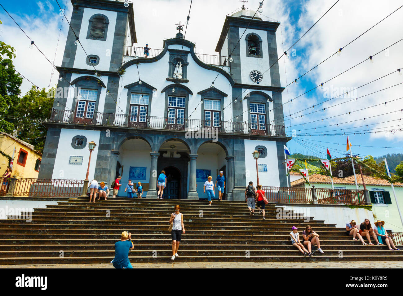Church of Nossa Senhora do Monte Stock Photo Alamy