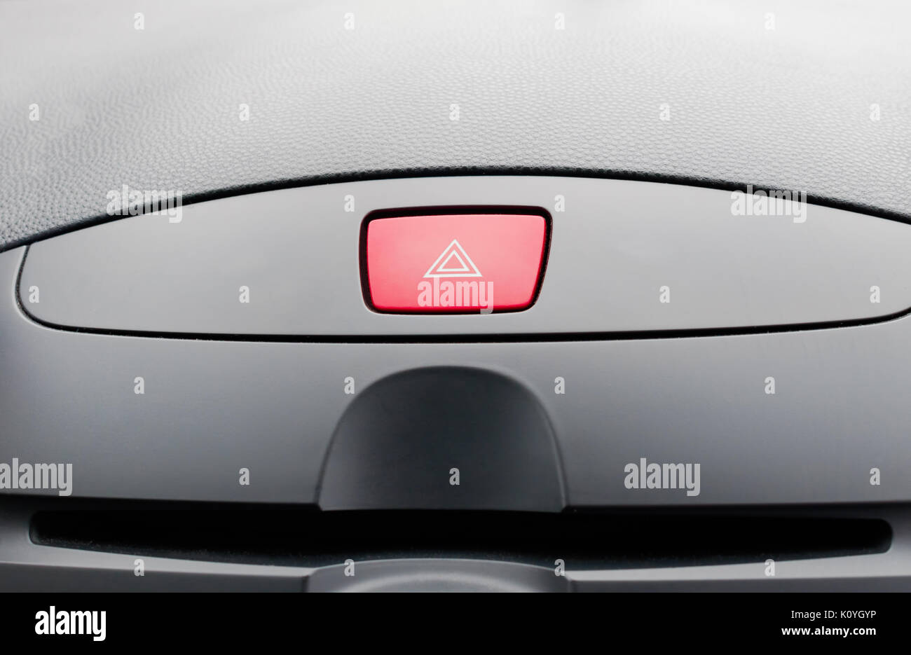 Car emergency button Stock Photo Alamy