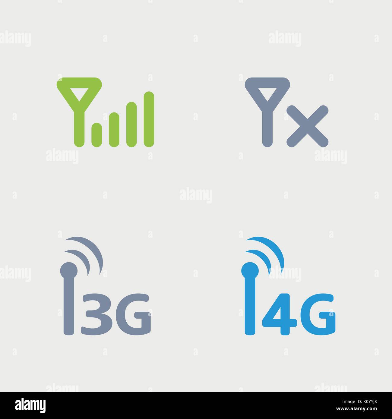 A set of 4 professional, pixel-perfect icons designed on a 32x32 pixel grid. Stock Vector