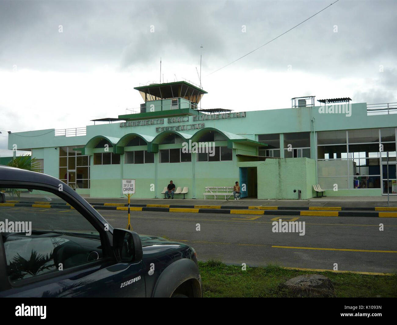 Aeropuerto Internacional General Rivadeneira Stock Photo