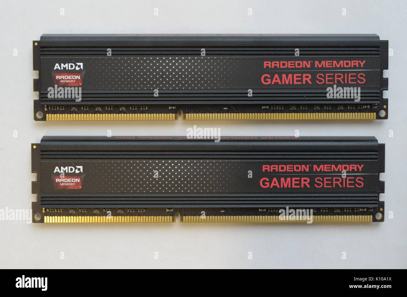 AMDRadeonMemory refers to the memory components associated with AMD Radeon graphics cards, known for their role in gaming, professional graphics, and high-performance computing. Stock Photo