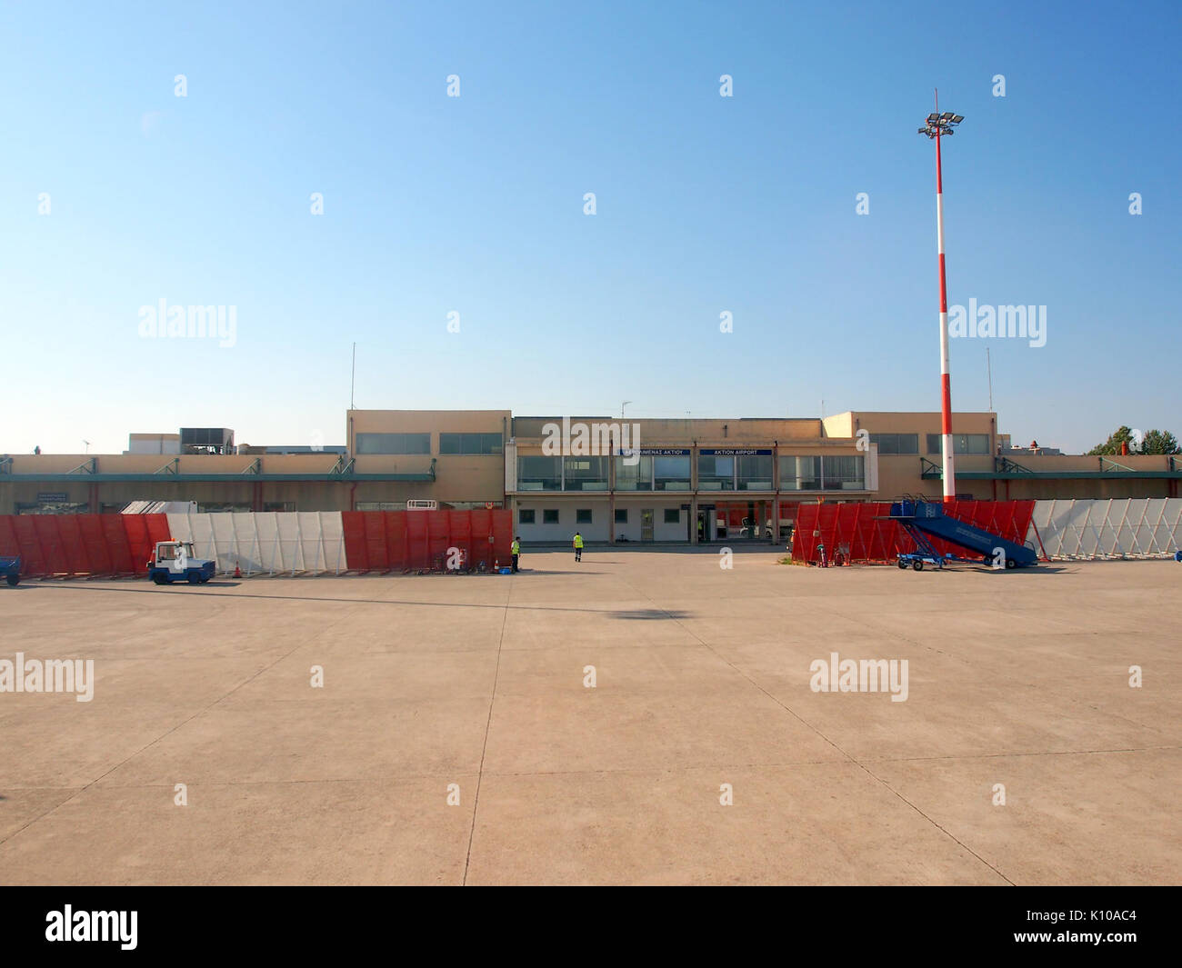 Aktion National Airport building Stock Photo