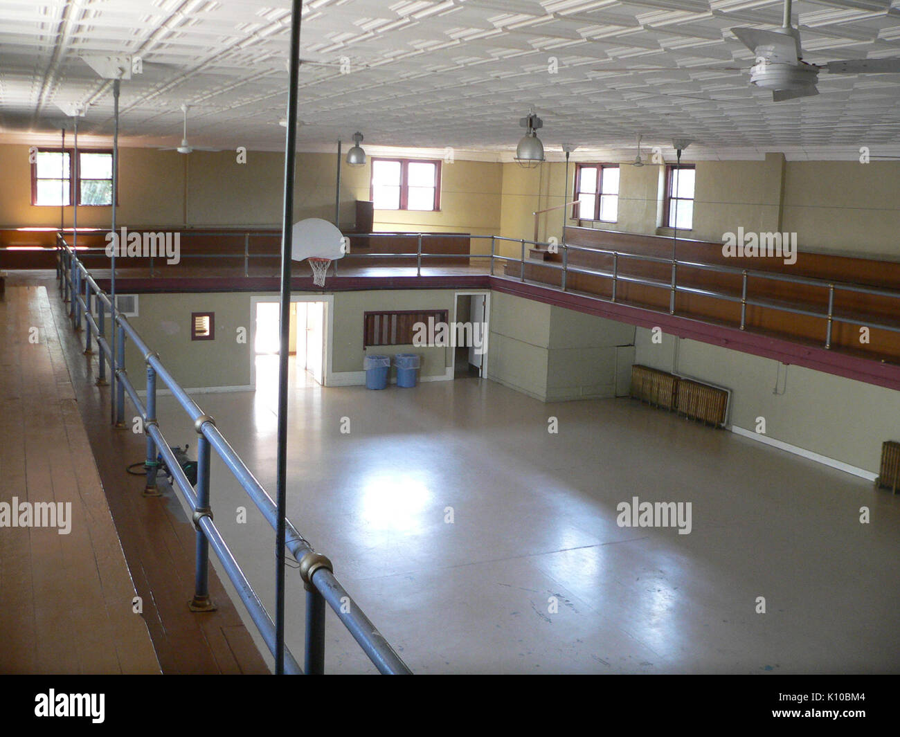 Alma, Nebraska auditorium interior facing SE 1 Stock Photo Alamy