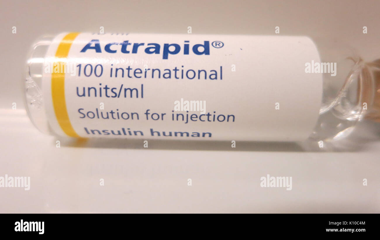 Actrapid hi-res stock photography and images - Alamy