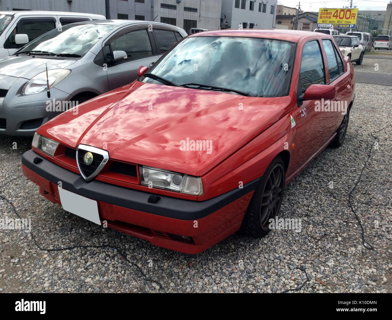 Alfa Romeo 155 2.5 V6 (E 167A1E) front Stock Photo