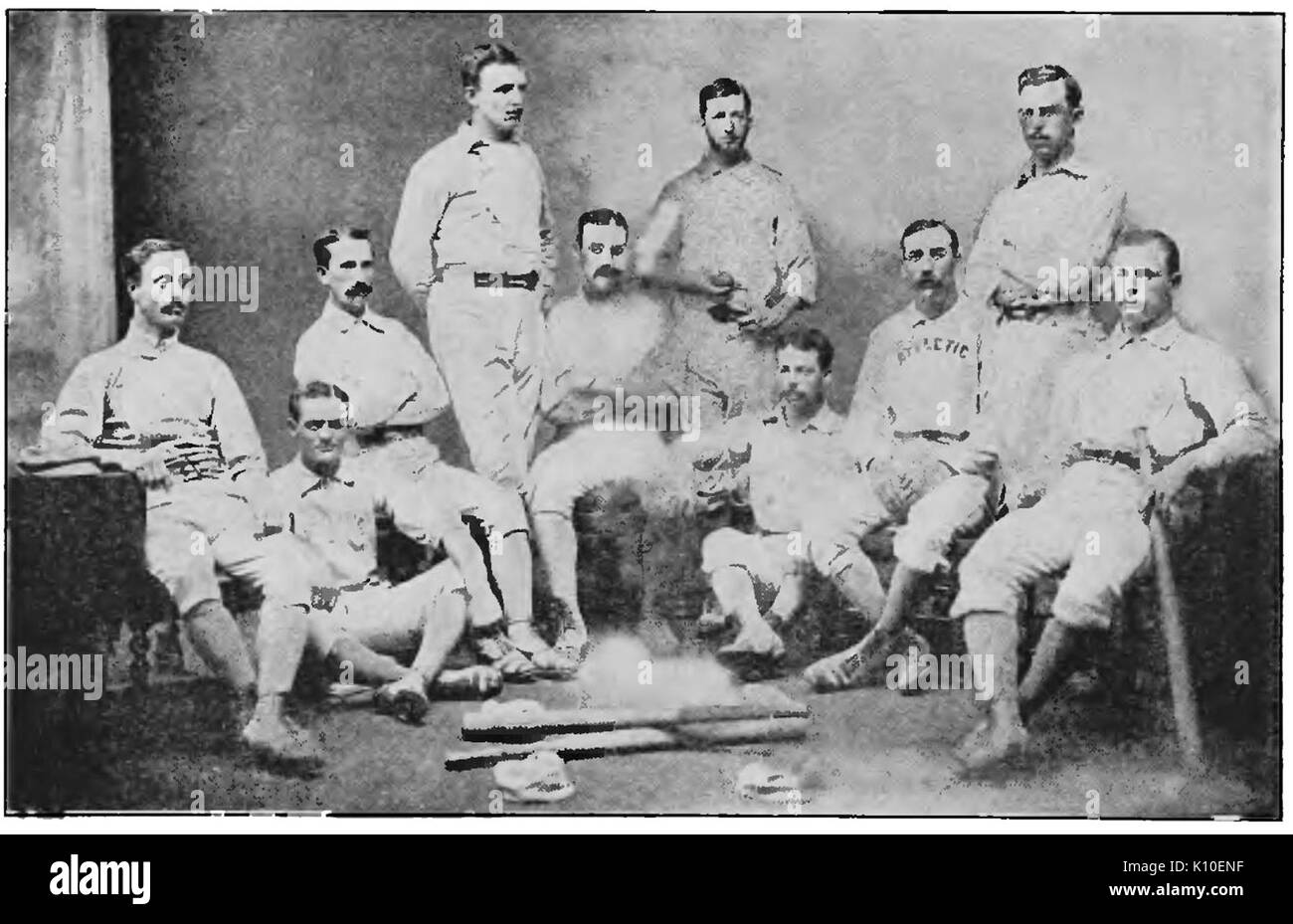 America's National Game (1911) athletics of philadelphia Stock Photo