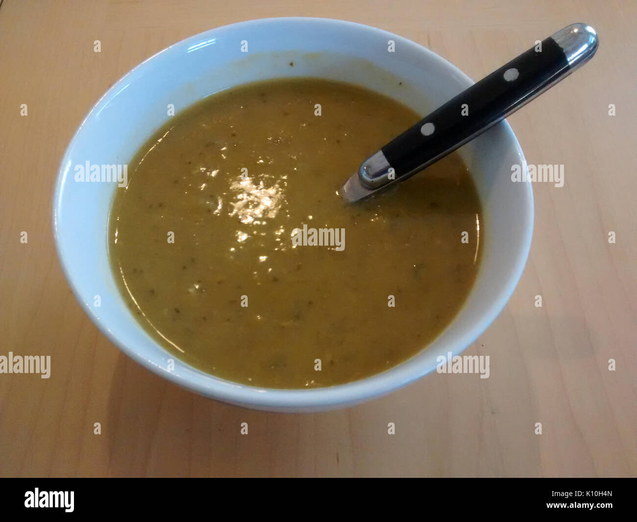 Amy's split pea soup Stock Photo Alamy