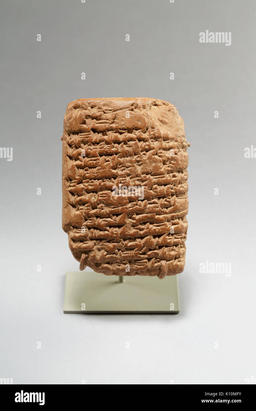 Amarna letter Royal Letter from Ashur uballit, the king of Assyria, to ...
