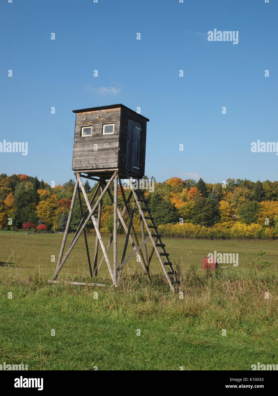 Altenbrak Hochsitz (5 Stock Photo Alamy