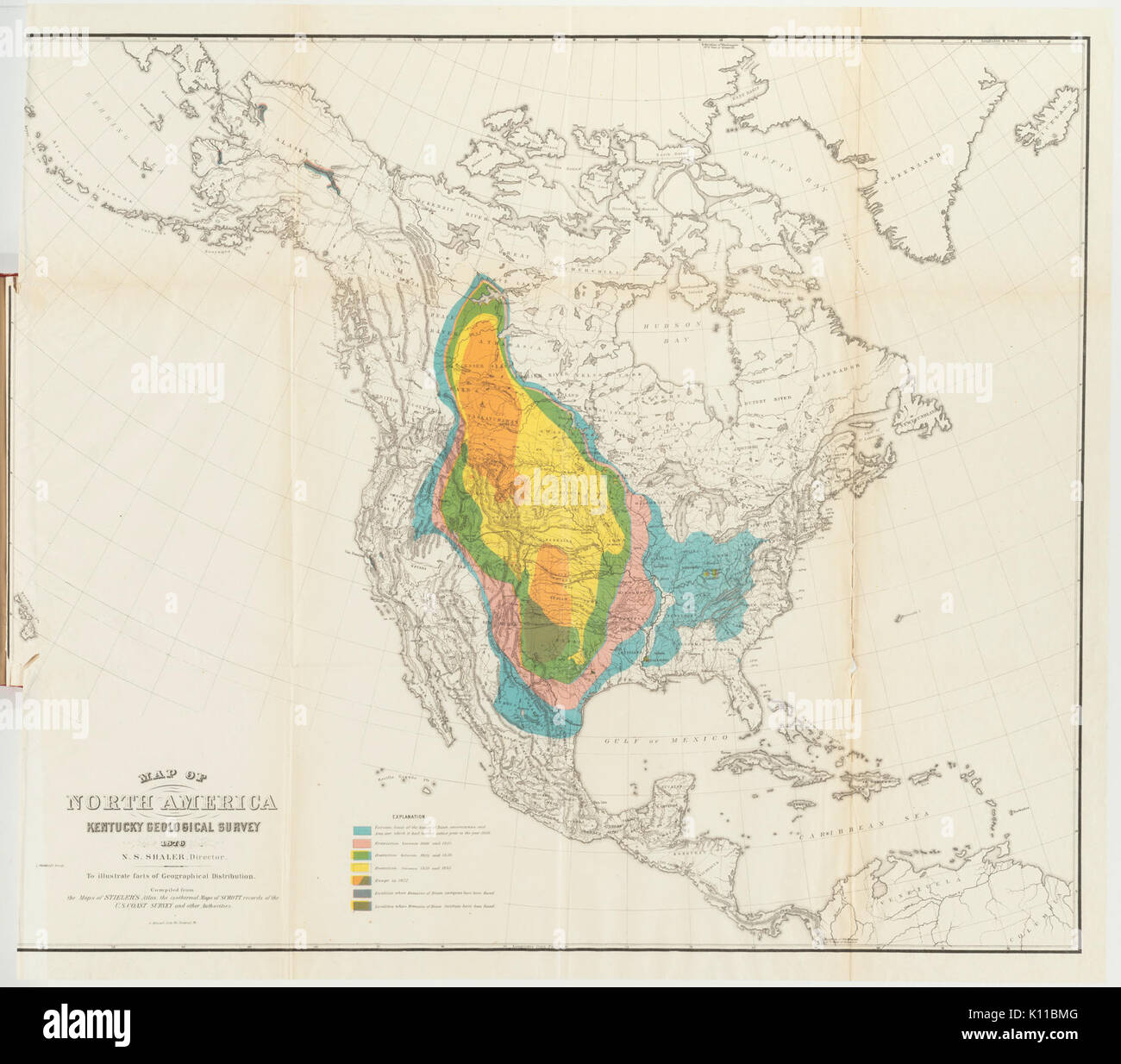Herds of bison historical hi-res stock photography and images - Alamy
