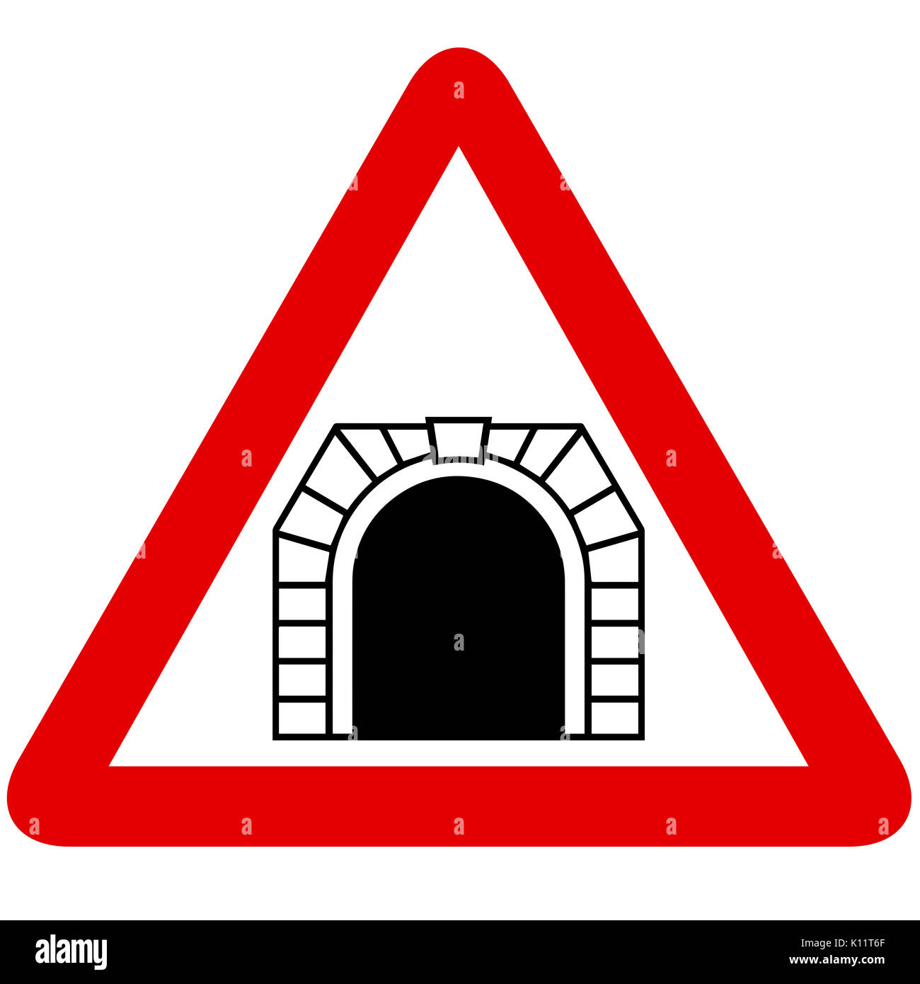 Tunnel road sign hi-res stock photography and images - Alamy