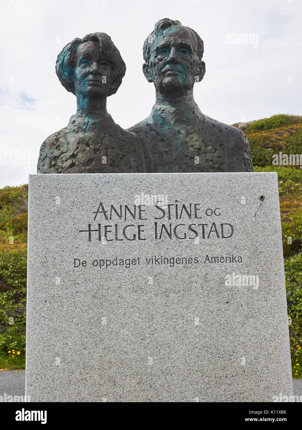 Helge and anne stine ingstad hi-res stock photography and images
