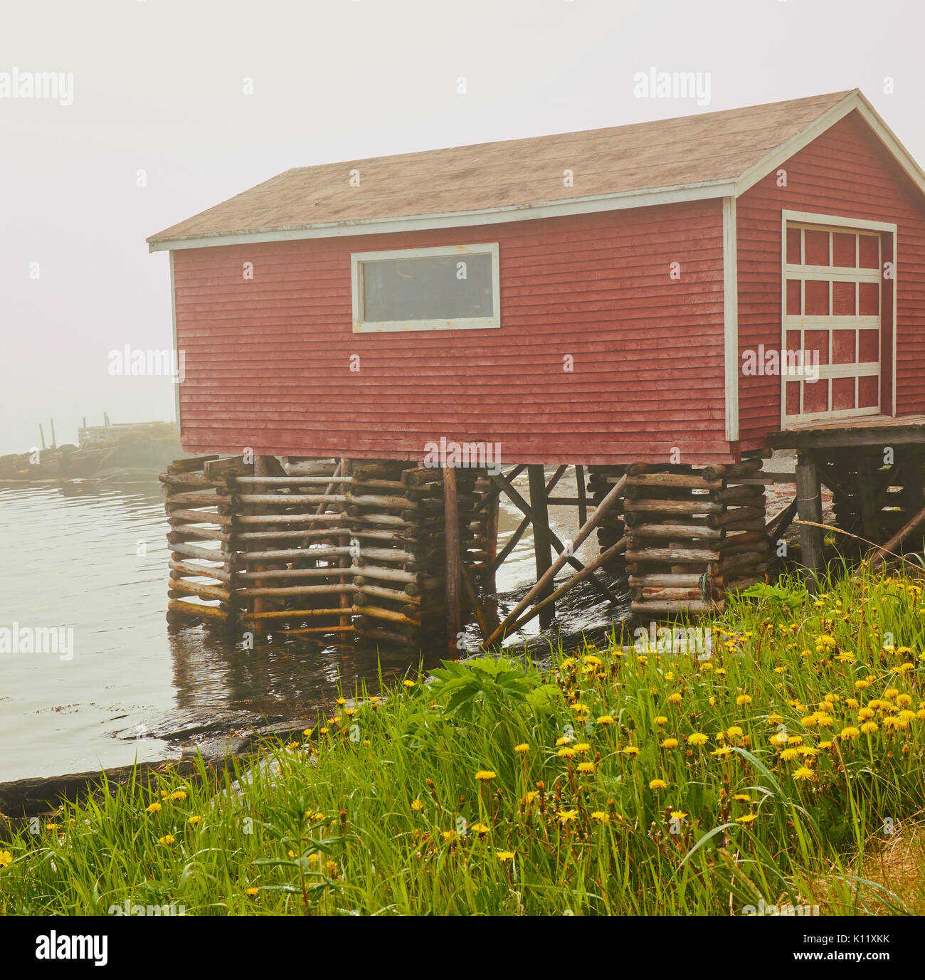 Log Cabin On Stilts Stock Photos Log Cabin On Stilts Stock