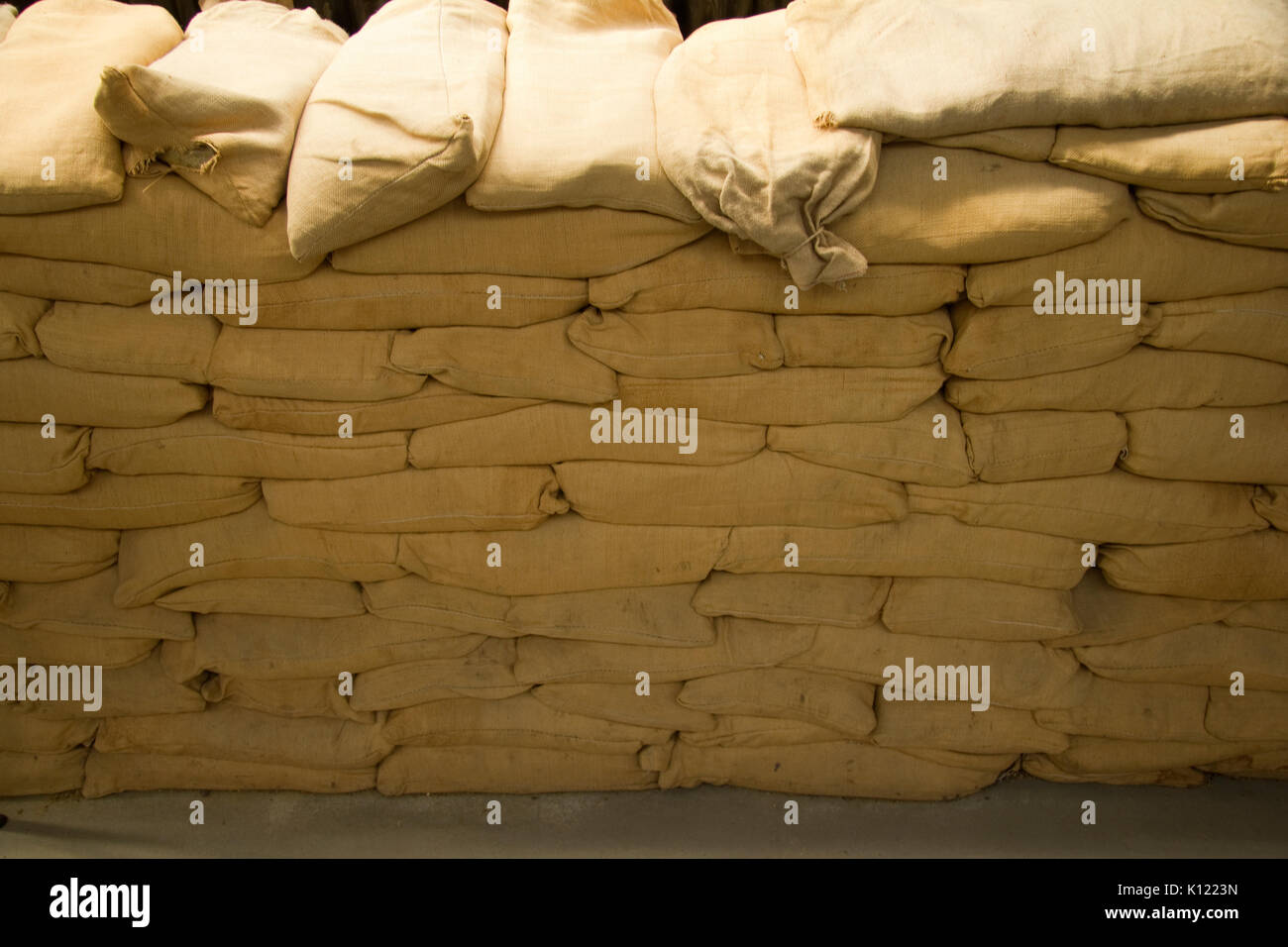 Military Sandbag Stock Photos & Military Sandbag Stock Images Alamy