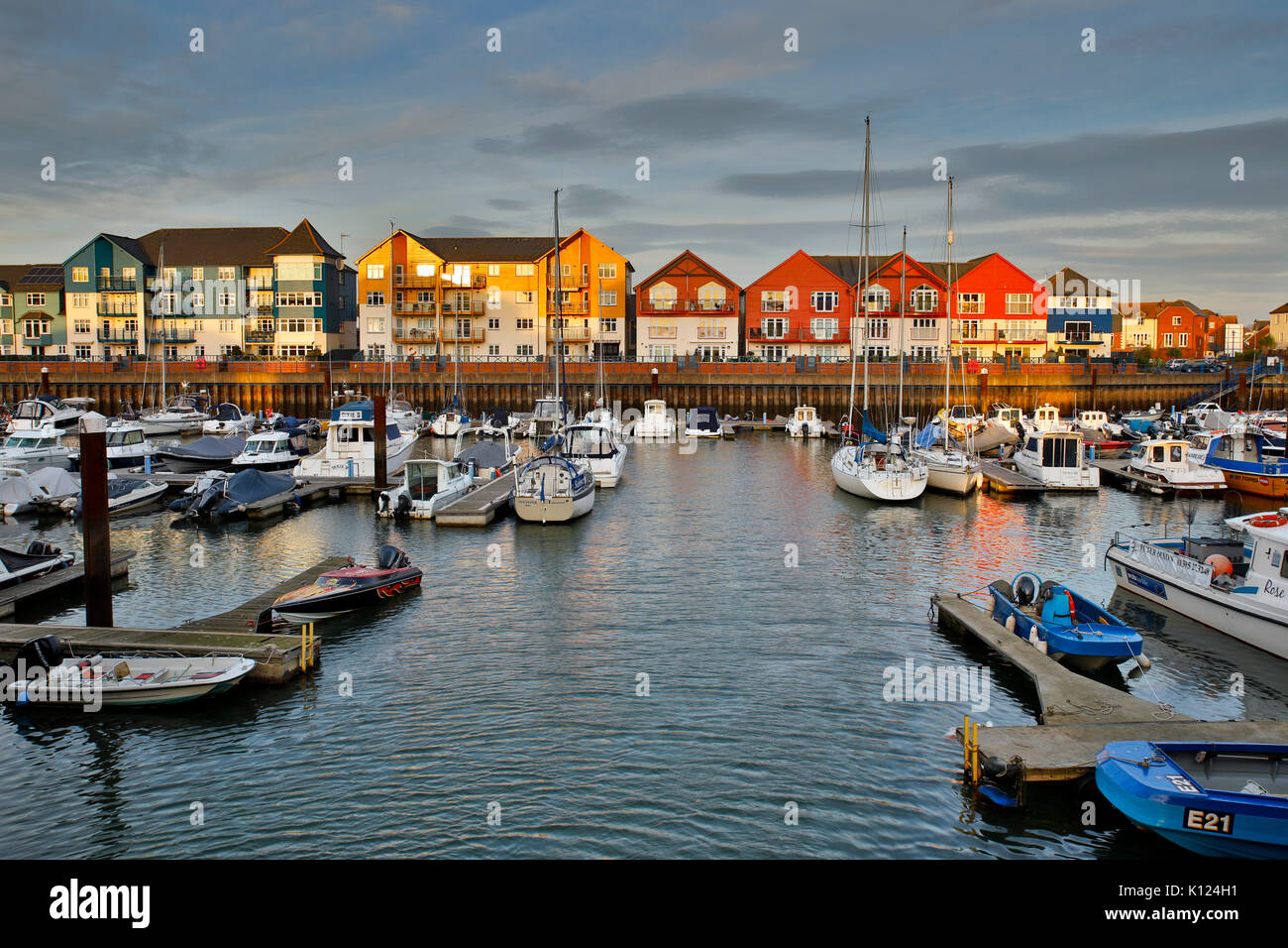 Exmouth; Harbour; Devon; UK Stock Photo Alamy