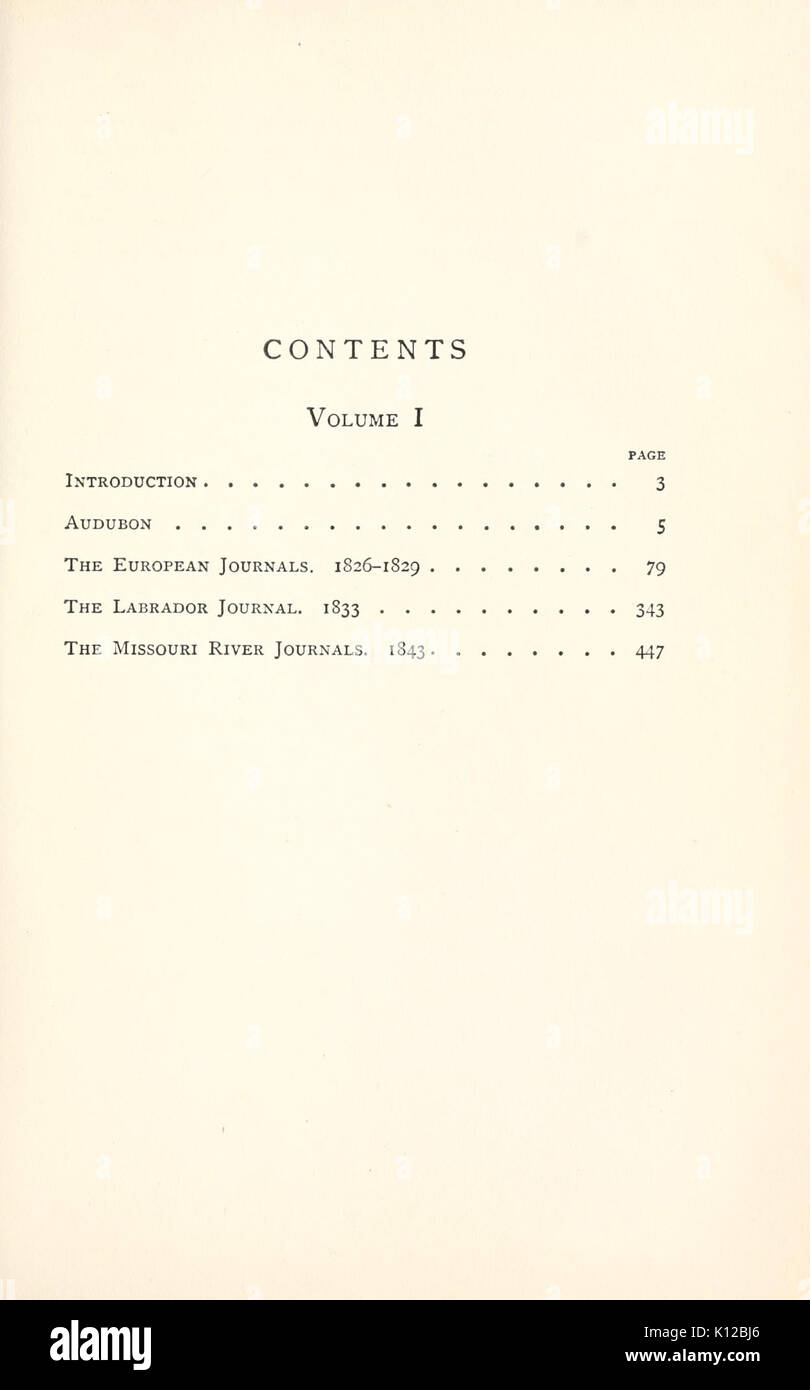 Audubon and his journals hi-res stock photography and images - Alamy