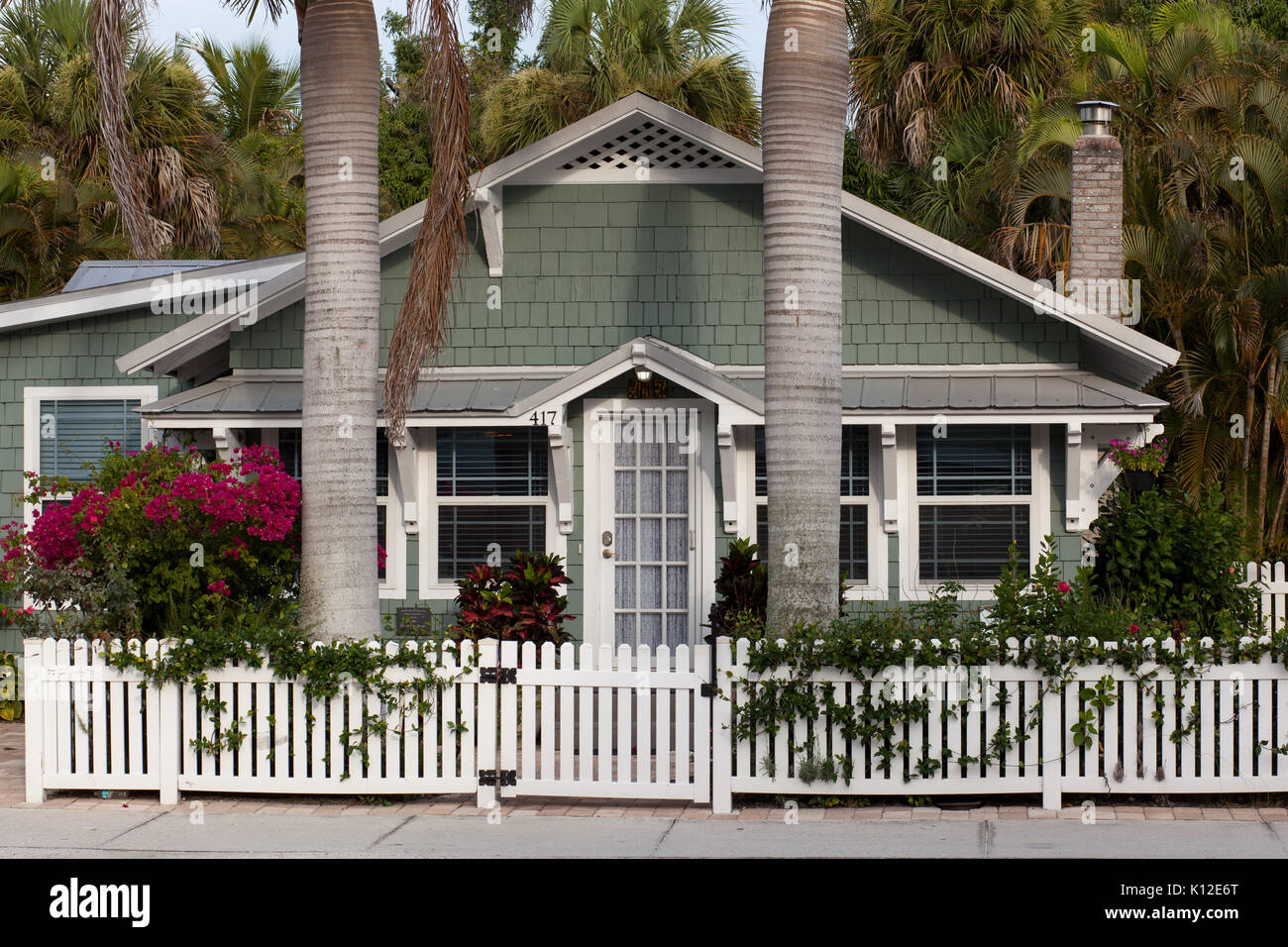 Homes on Anna Maria Island, Florida Stock Photo Alamy