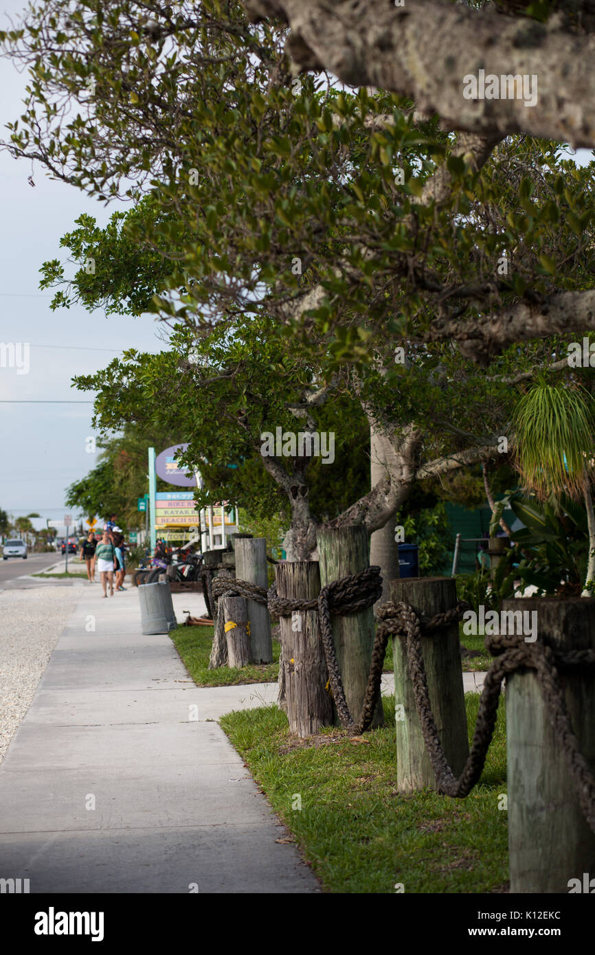 anna maria island, pine avenue Stock Photo - Alamy