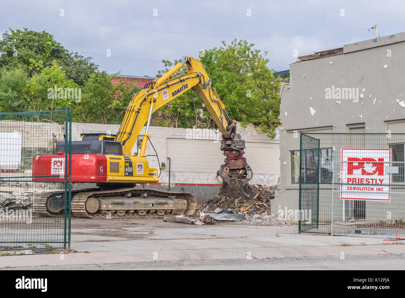 Heavy equipment hires stock photography and images Alamy