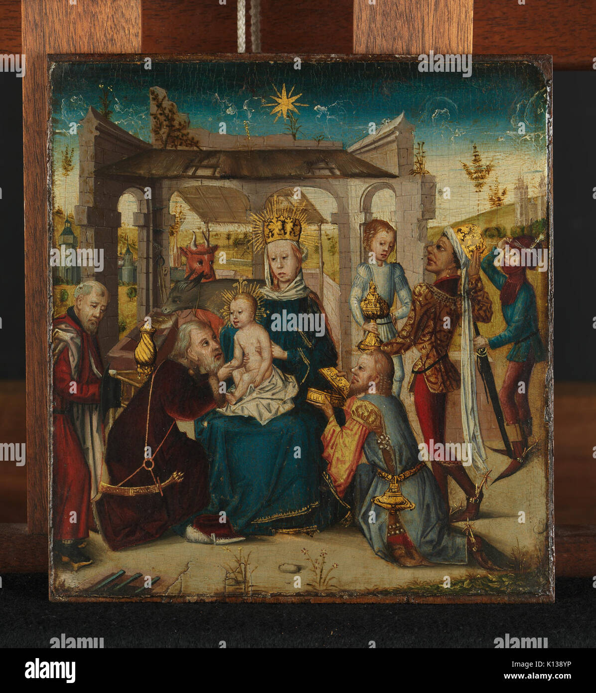 Adoration of the Magi MET DP164854 Stock Photo - Alamy