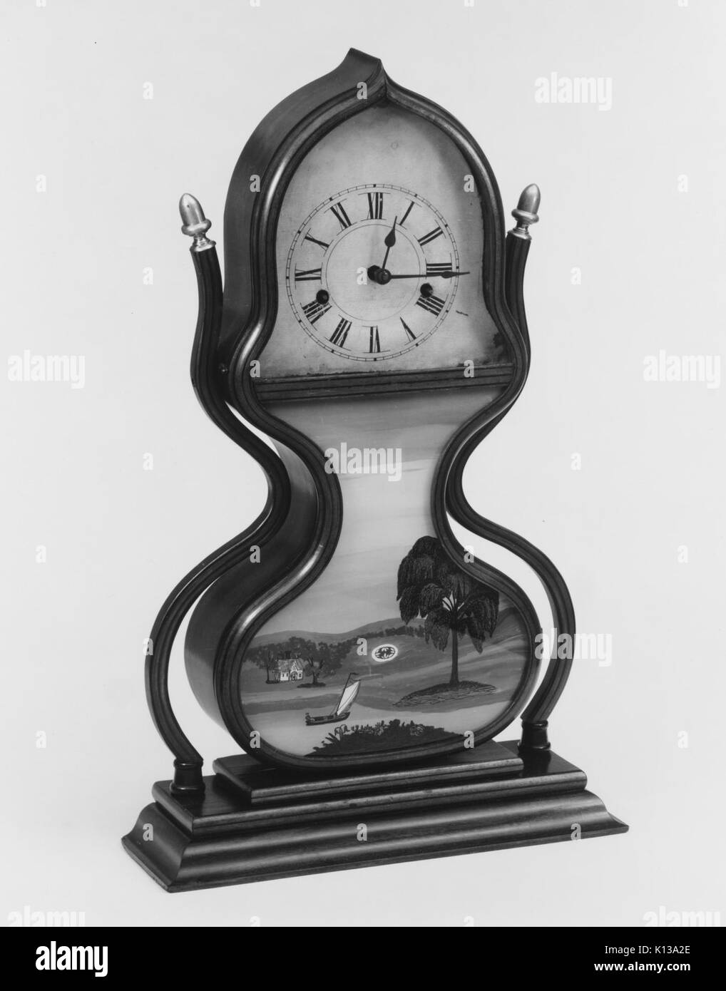 American clock 19th century Black and White Stock Photos & Images - Alamy