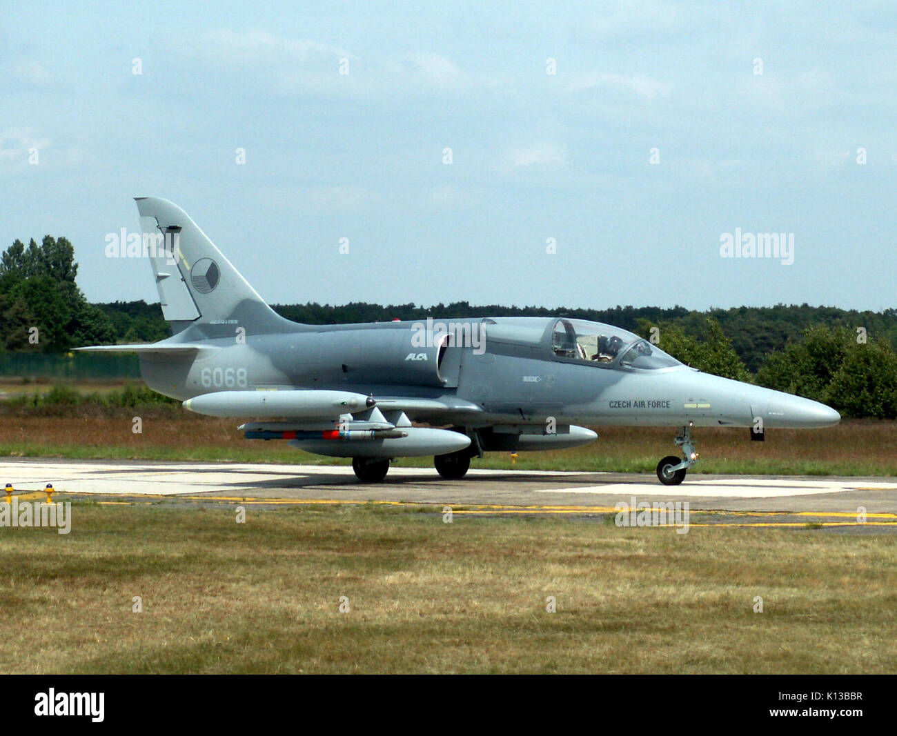 Albatros, Czech Air Force 6068 at Kleine Brogel Air Base, Belgium 2005 Stock Photo