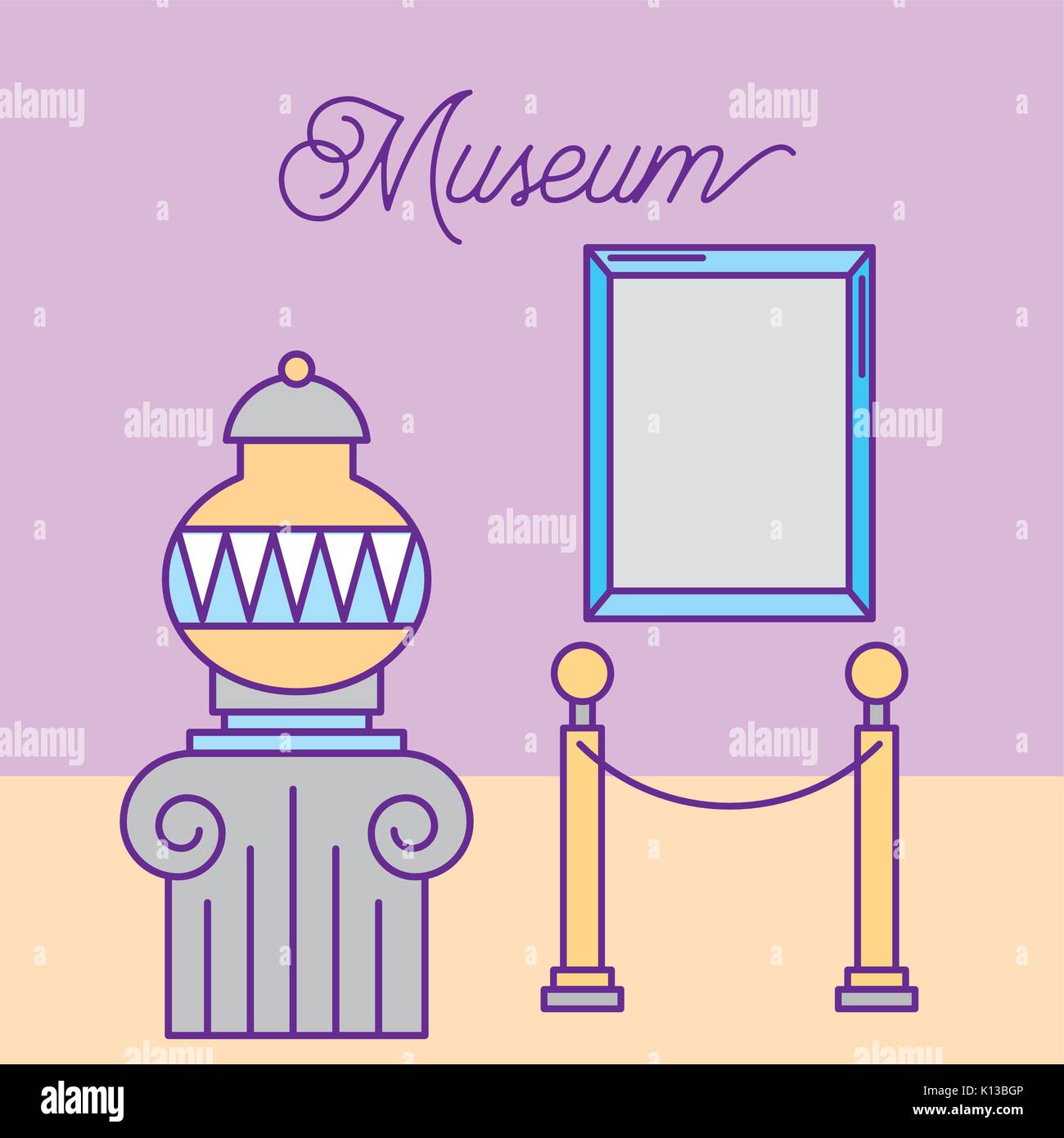 history museum advertising Stock Vector Image & Art Alamy