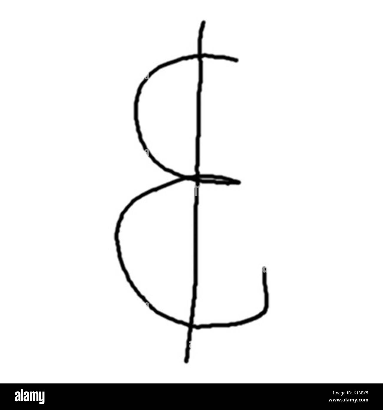 Ampersand Handwriting 1 Stock Photo Alamy