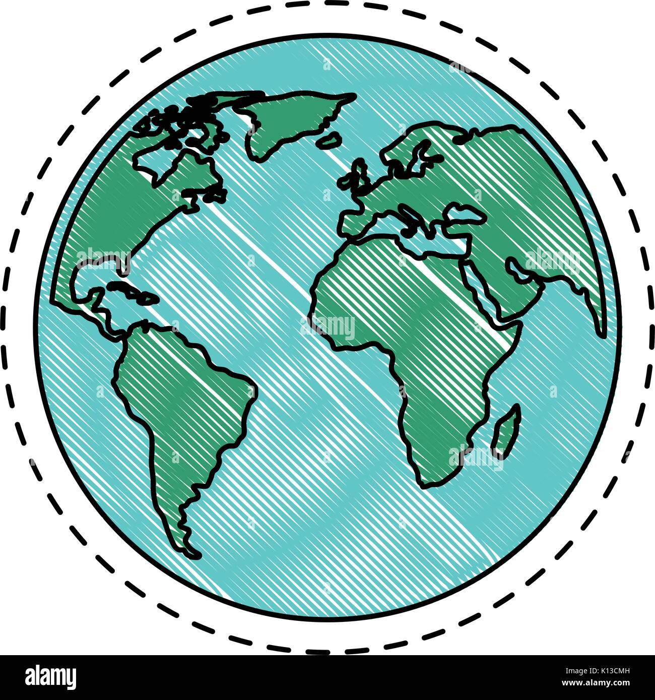earth planet icon over white background vector illustration Stock ...