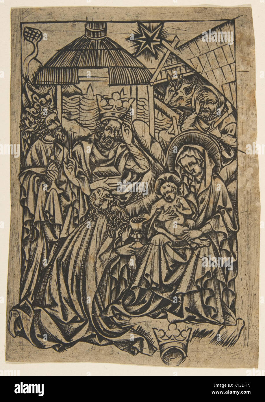 Adoration of the Magi MET DP813702 Stock Photo - Alamy