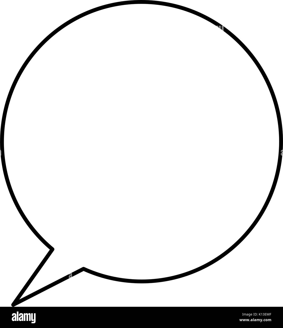 speech bubble icon over white background vector illustration Stock ...