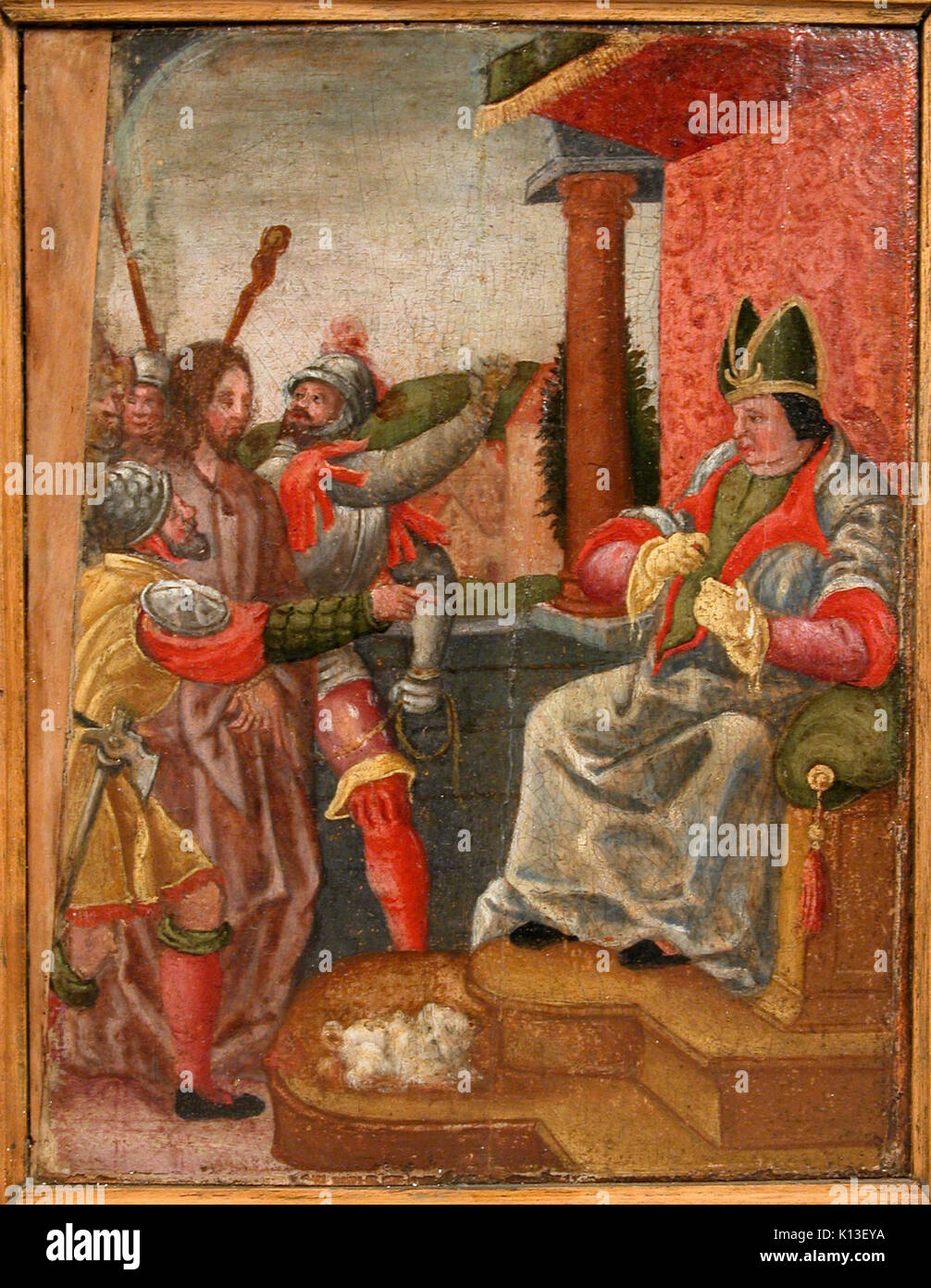 Adoration of the Magi Triptych Panel MET sfx 160d03 Stock Photo