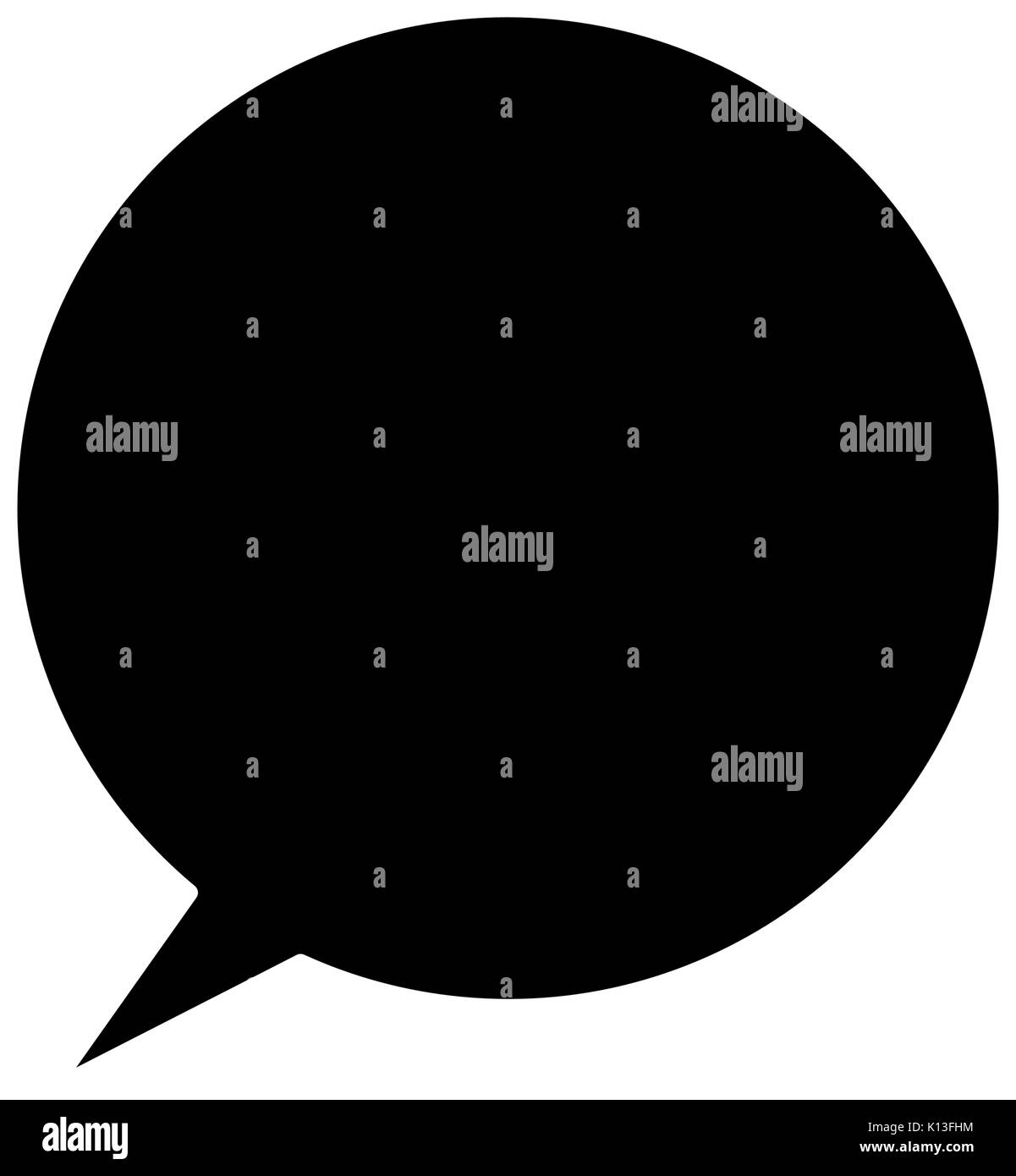 speech bubble icon over white background vector illustration Stock ...